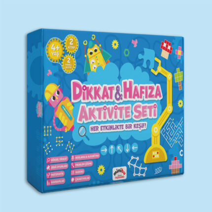 Dikkat&Hafıza Aktivite Seti – 4+ Yaş